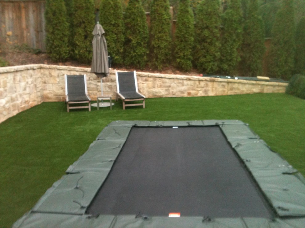 Trampoline Contemporary Landscape Atlanta by Southwest Greens