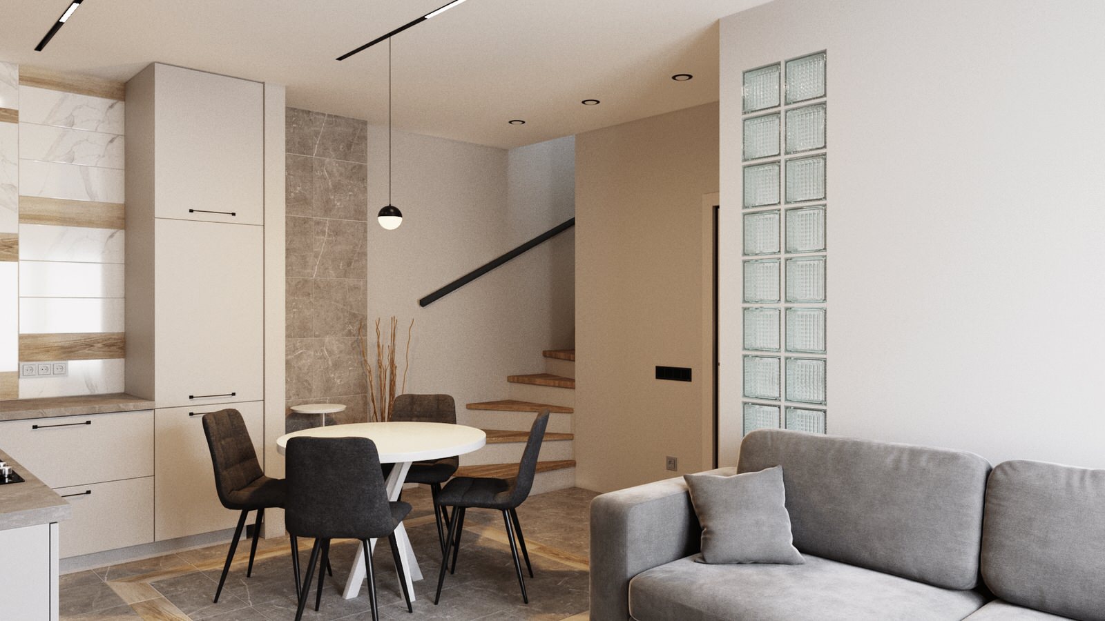 Маленькая квартира в таунхаусе