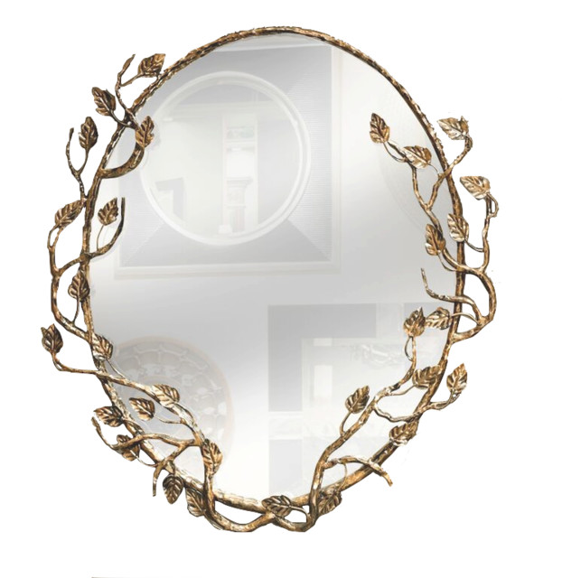 Aspen Mirror Mediterranean Wall Mirrors by Bella Toscana Houzz