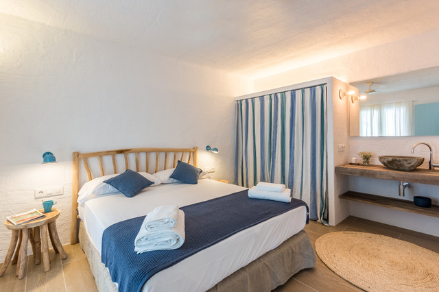Dos viviendas mediterranean-bedroom