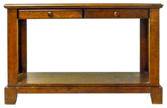Shaker Sofa Table Traditional Console Tables By Oak Arizona Shaker Sofa Table Ebony Alder