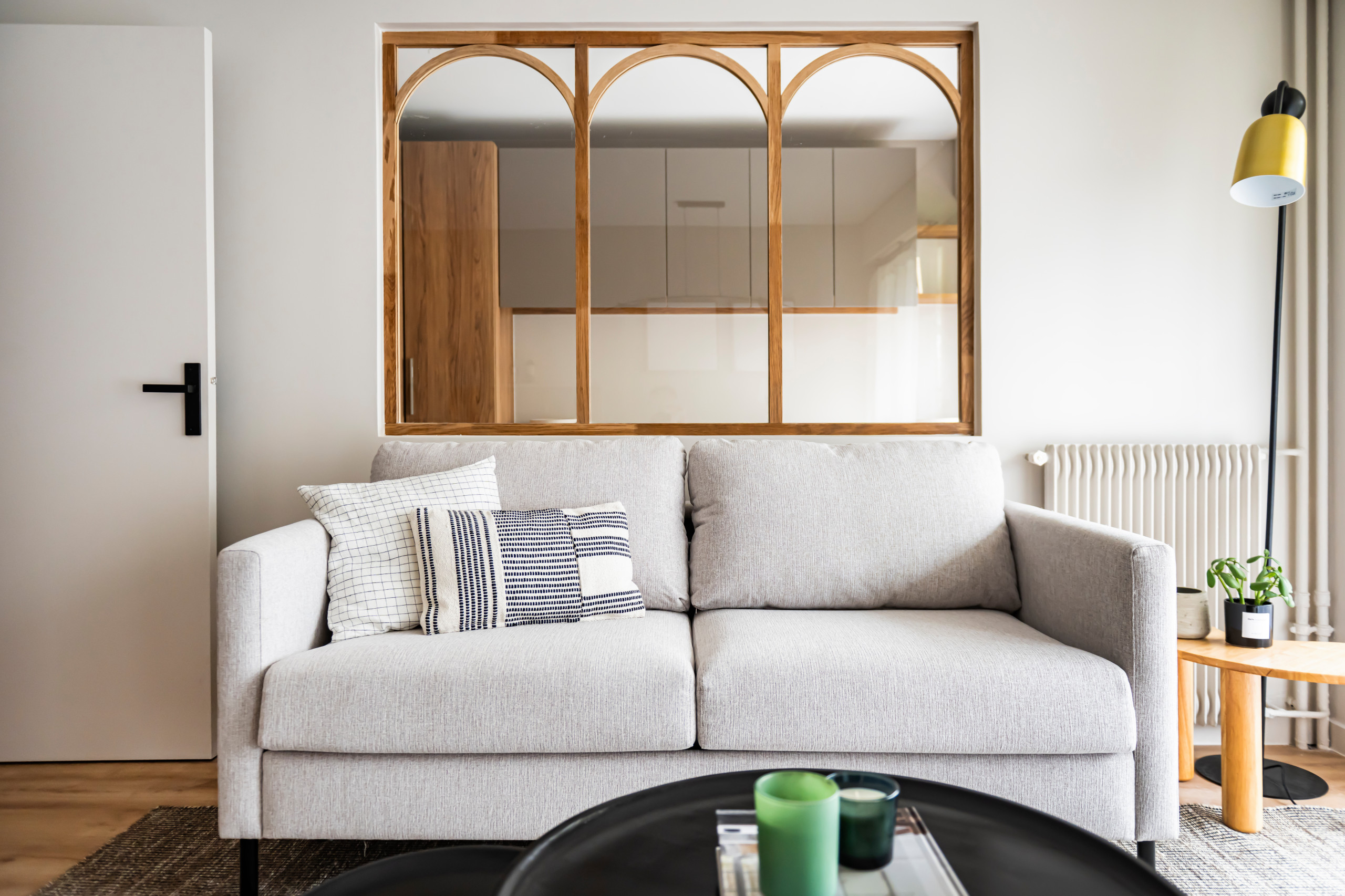 Aménagement d'un 2 pièces pour investissement locatif