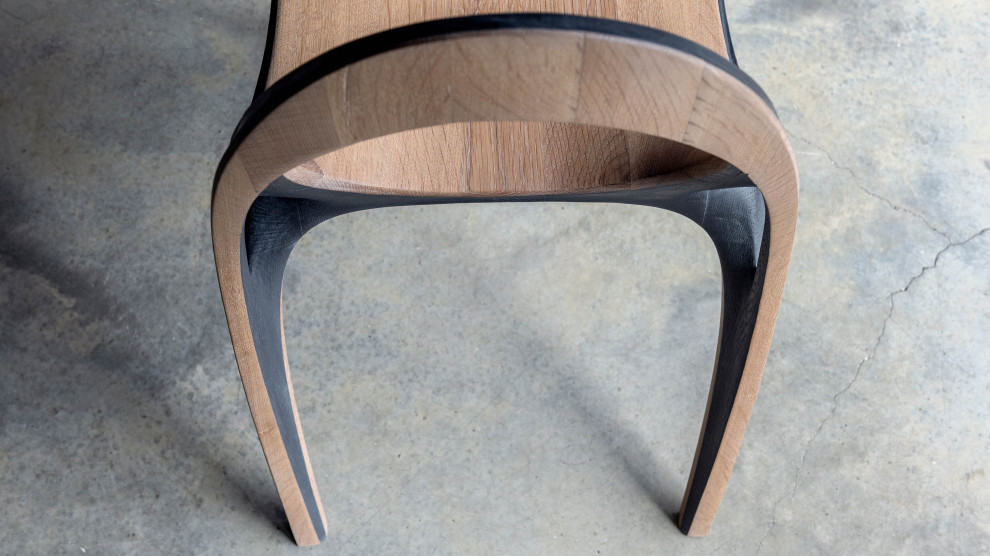 Sculptural Wooden Chair Design in London