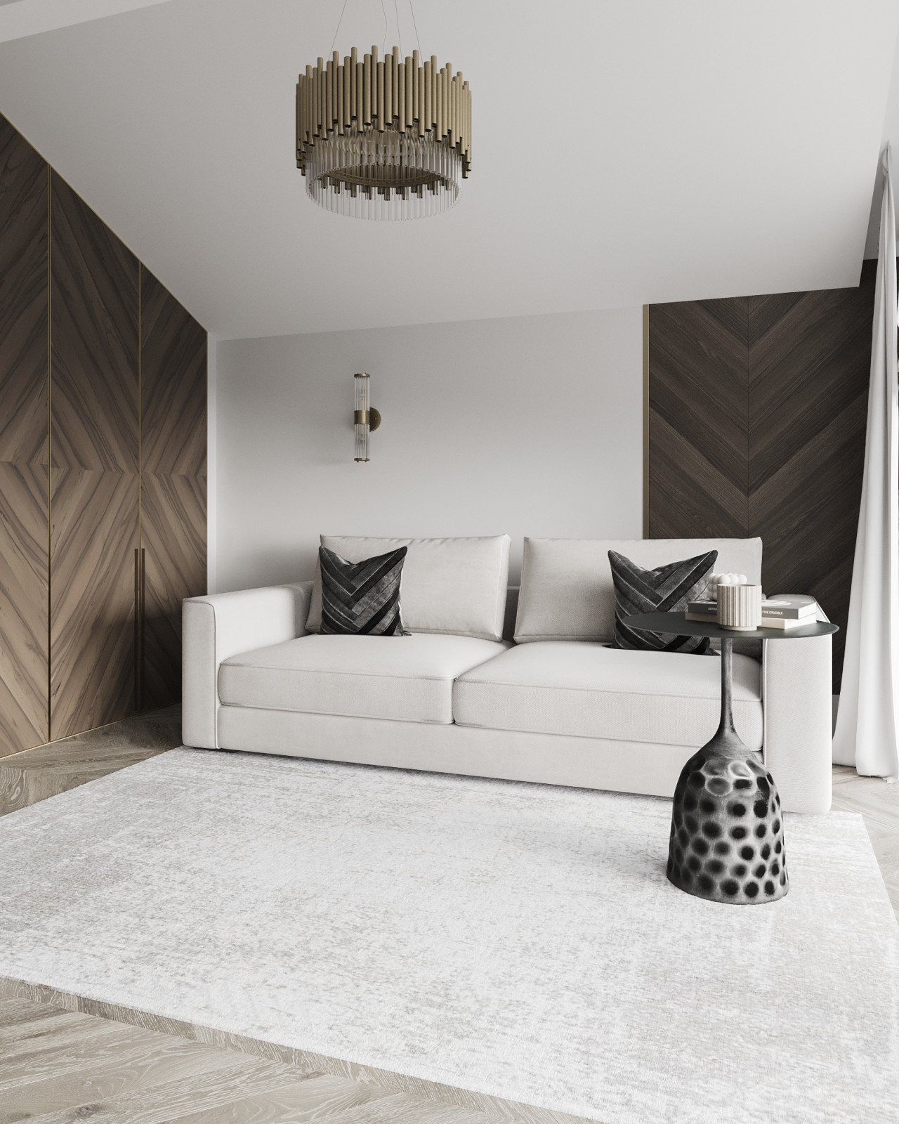 Фахверковый дом на 300 м2, в стиле ар-деко