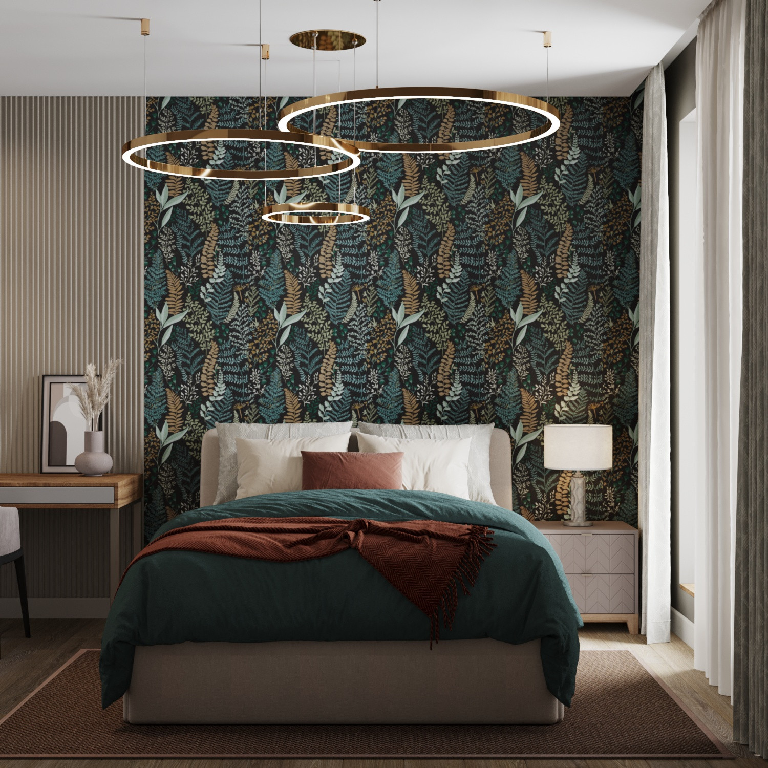 Дыхание леса, спальня