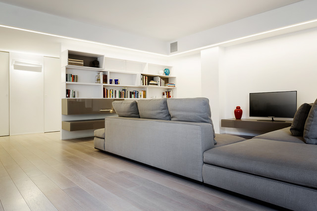 Milan Apartment contemporain-salon