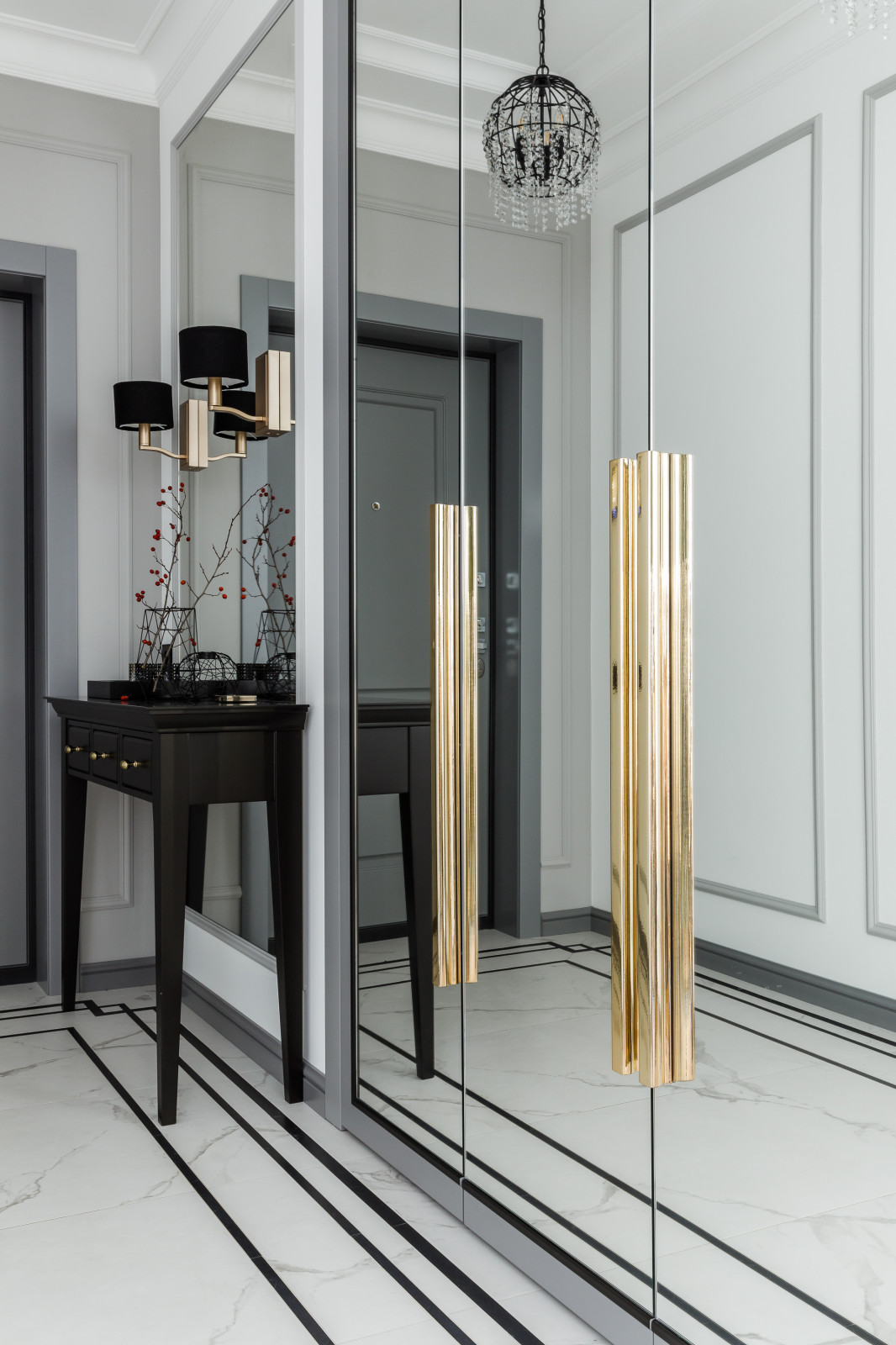 Проект "Квартира в серых оттенках" дизайнера Алисы Свистуновой