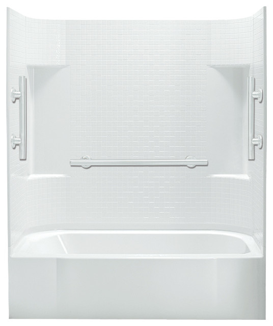 Sterling Sterling Accord 30"x60"x72" Vikrell Tub/Shower & Reviews Houzz