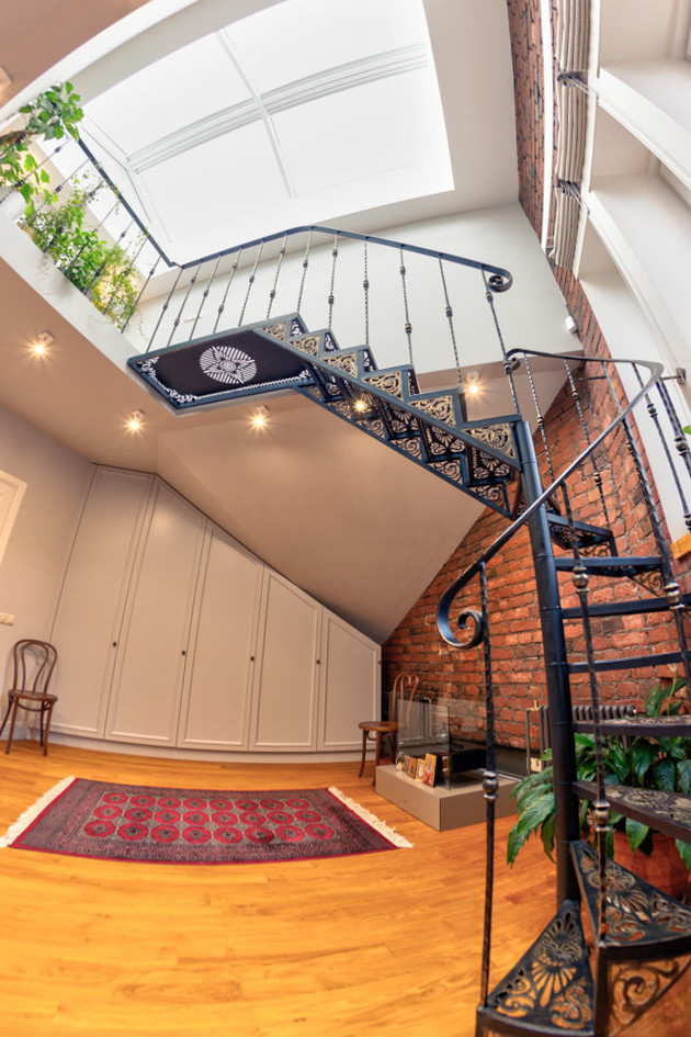 Двухуровневая квартира в центре Москвы