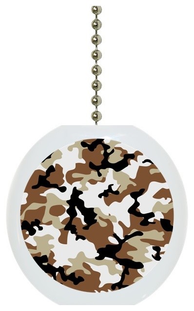 Desert Camouflage Camo Ceiling Fan Pull