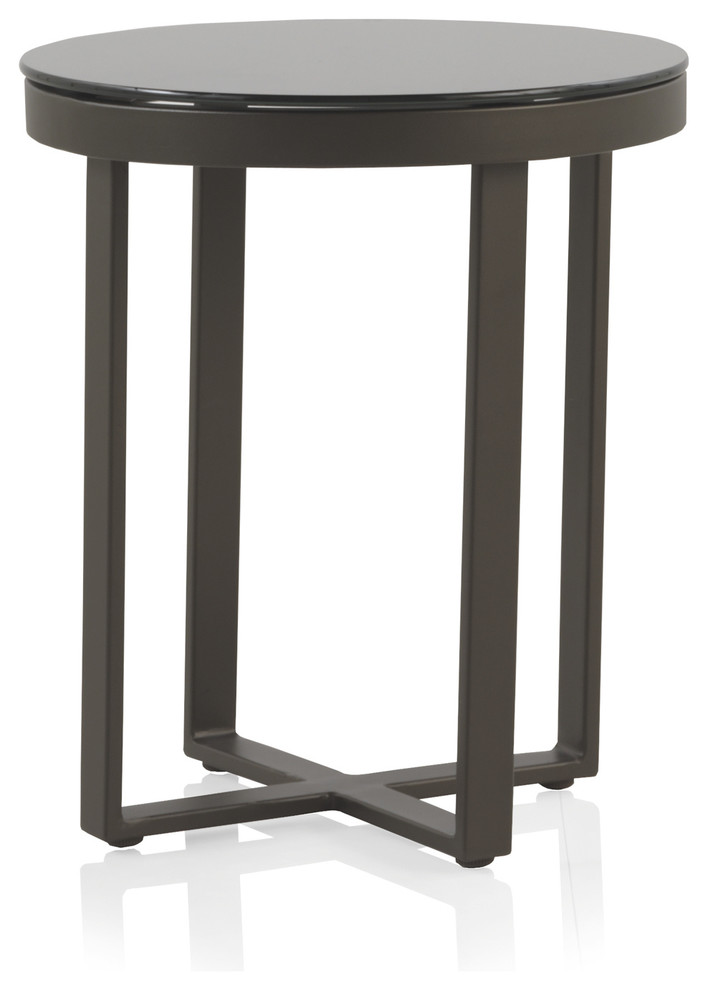 Lila Outdoor Side Table - Contemporary - Garden Side Tables - by GEESE