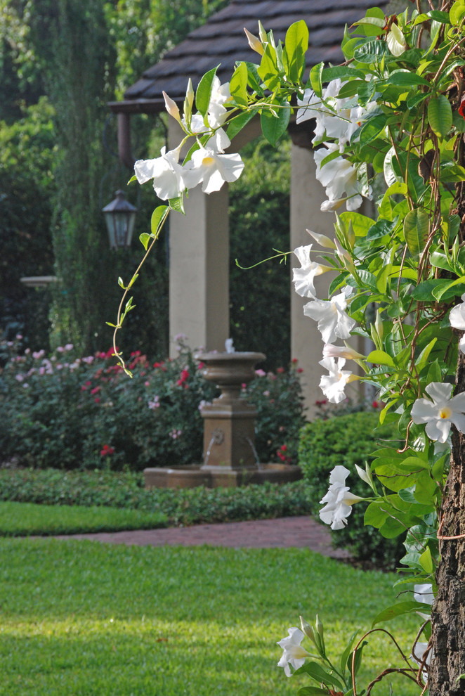 This is an example of a traditional garden in Orlando.