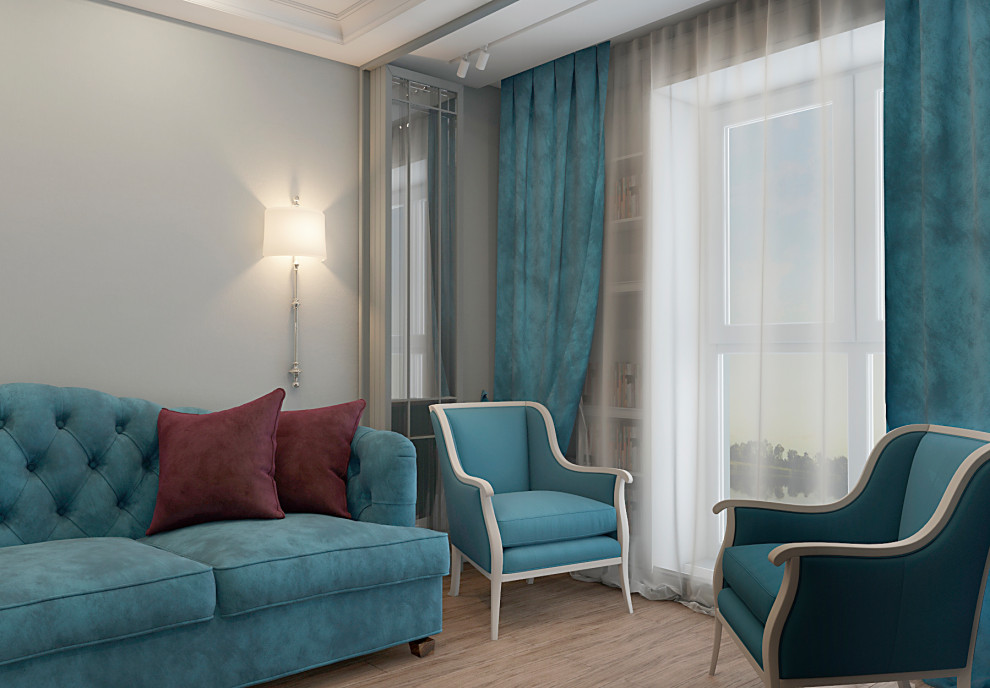 АМЕРИКАНСКАЯ КЛАССИКА DE LUXE (гостиная)