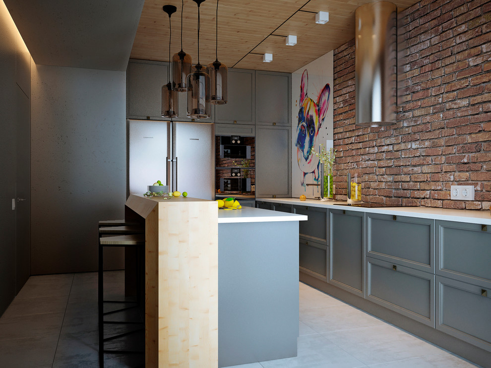 Квартира в стиле лофт