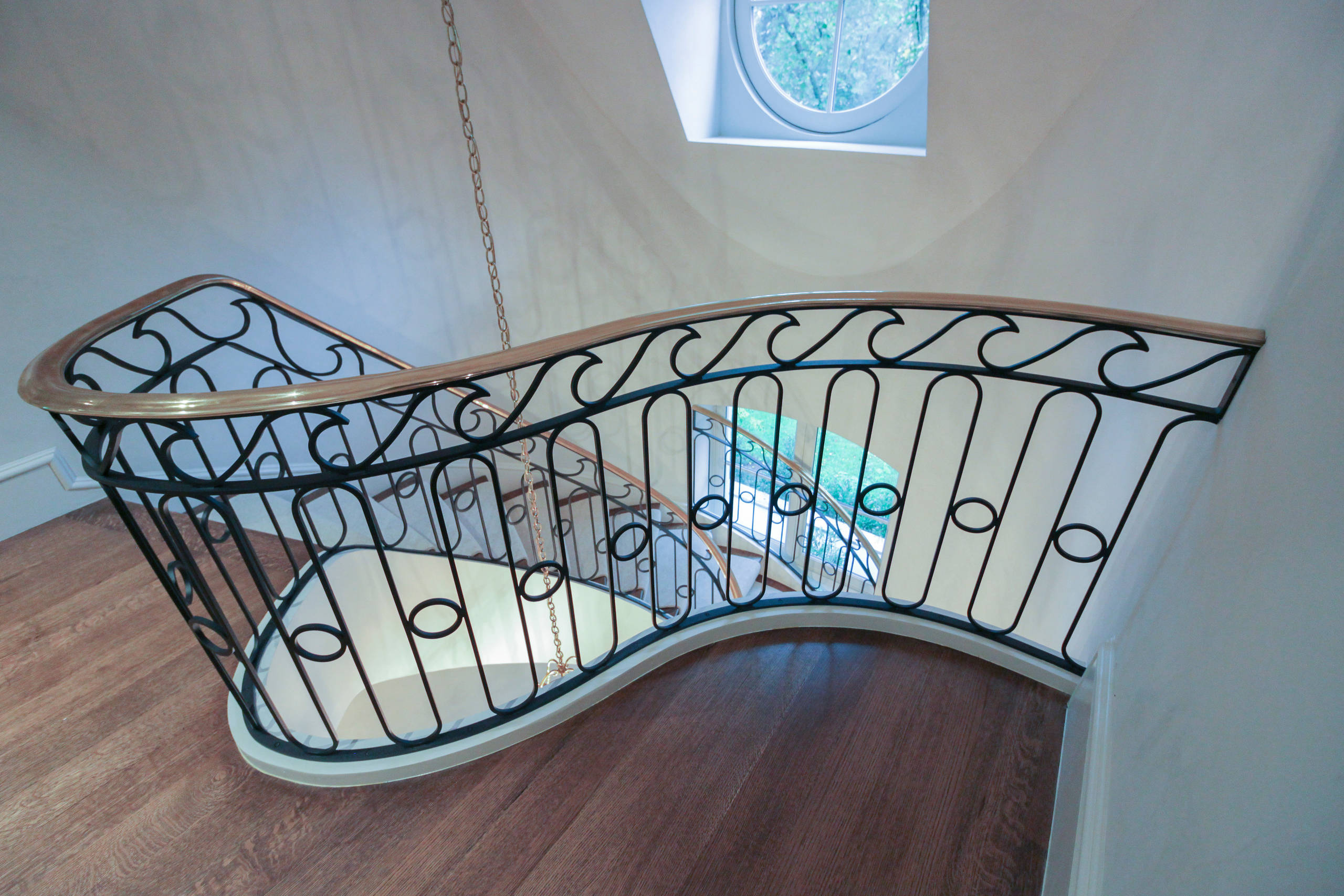 Sculptural/Elliptical Staircase Near Foreign Embassies in Wash. DC, 20008
