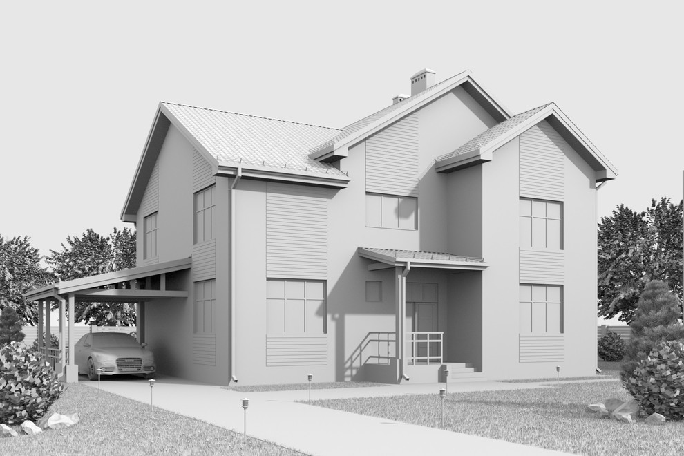 Двухэтажный дом