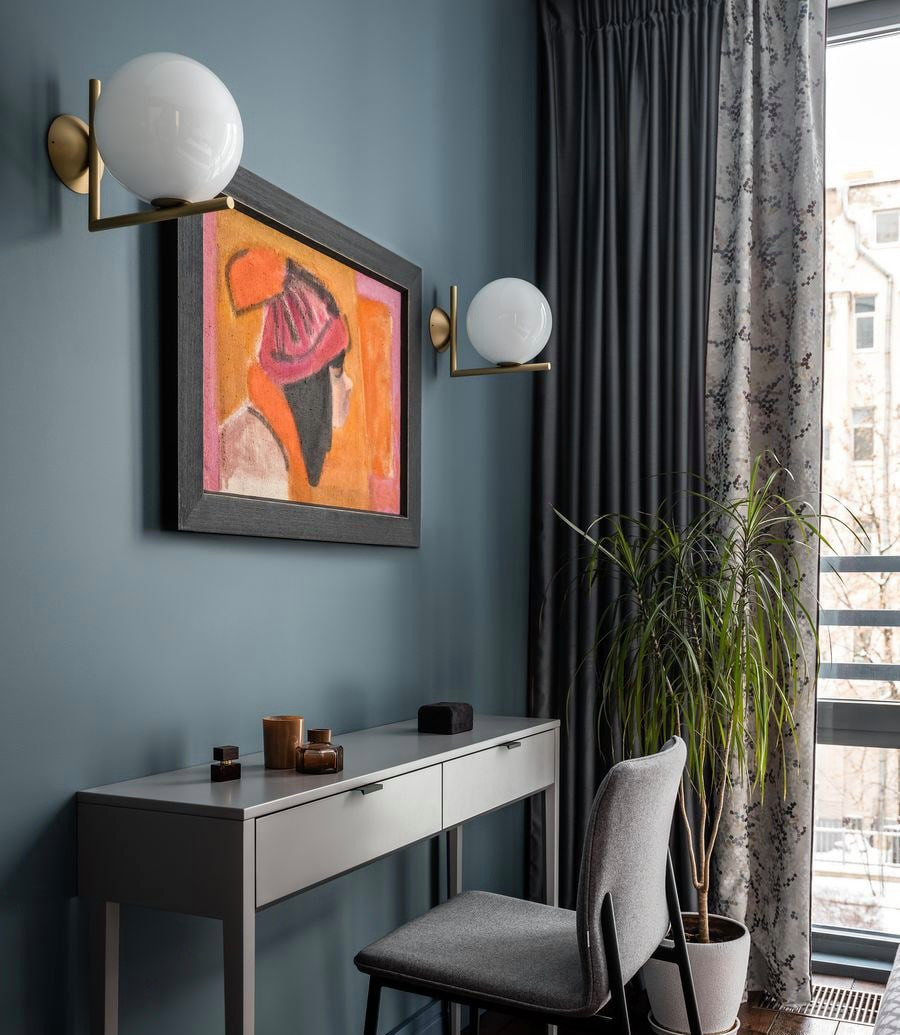 Квартира в цветах маренго