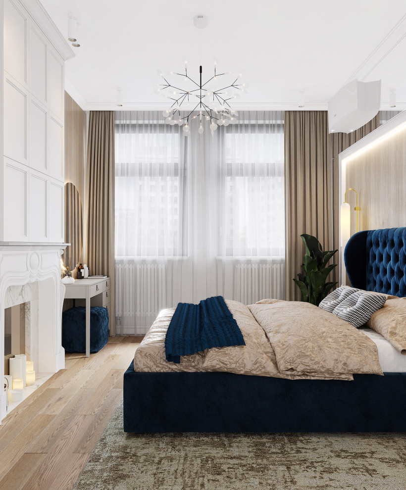 СВЕТЛЫЙ ИНТЕРЬЕР В ЖК ДОНСКОЙ ОЛИМП