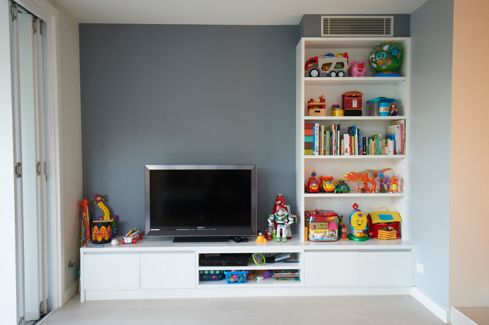 This is an example of a contemporary kids' room in Sydney.
