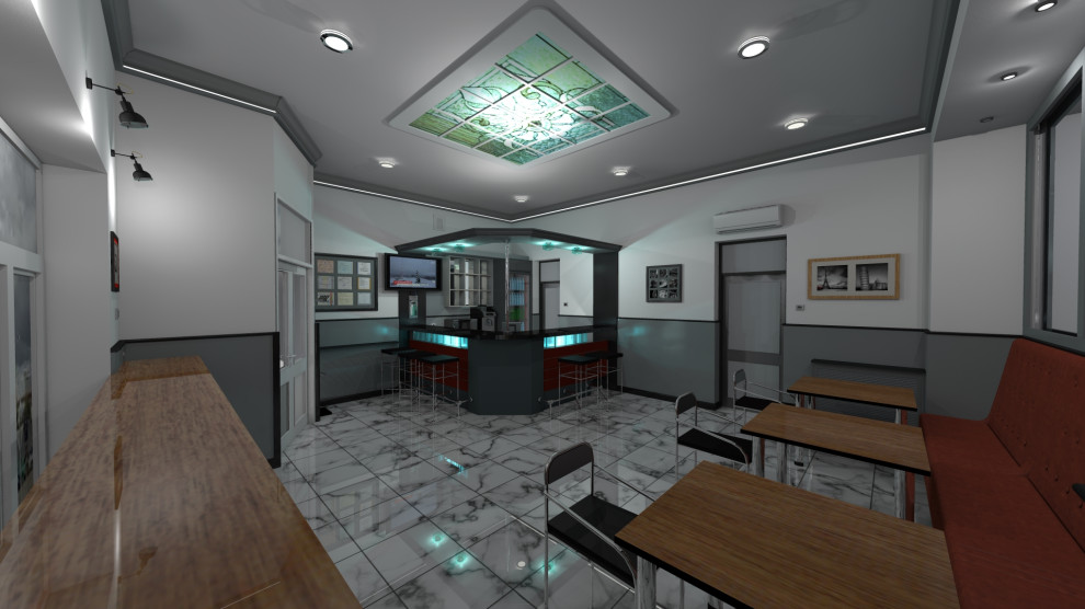 Дизайн проект кафе-бара