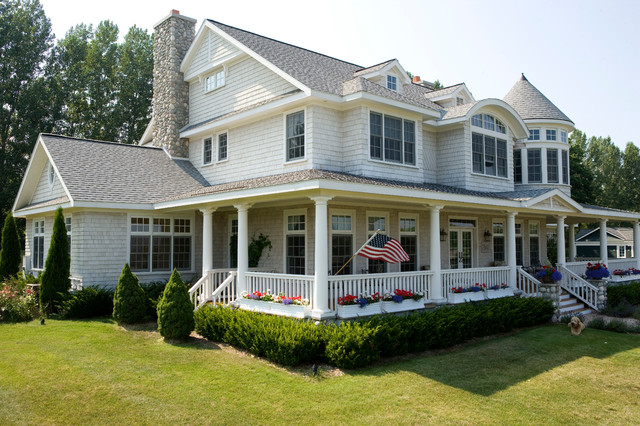 Home Exteriors - Traditional - Exterior - Other - by Widing Custom Homes