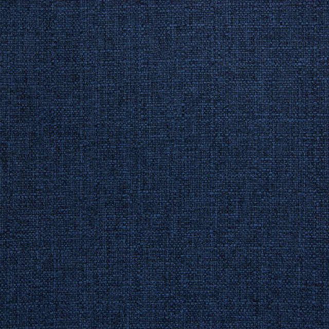 Indigo Blue Solid Woven Texture Crypton Performance Upholstery Fabric