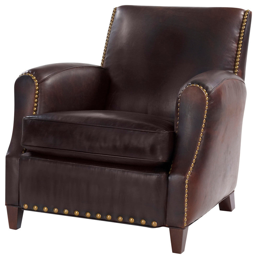 retro leather chair