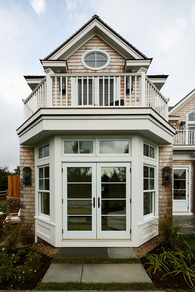 Transitional exterior home photo in Boston