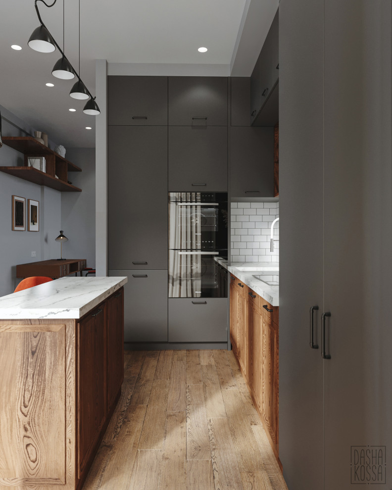 Двухуровневая квартира, шоу рум для девелоперов