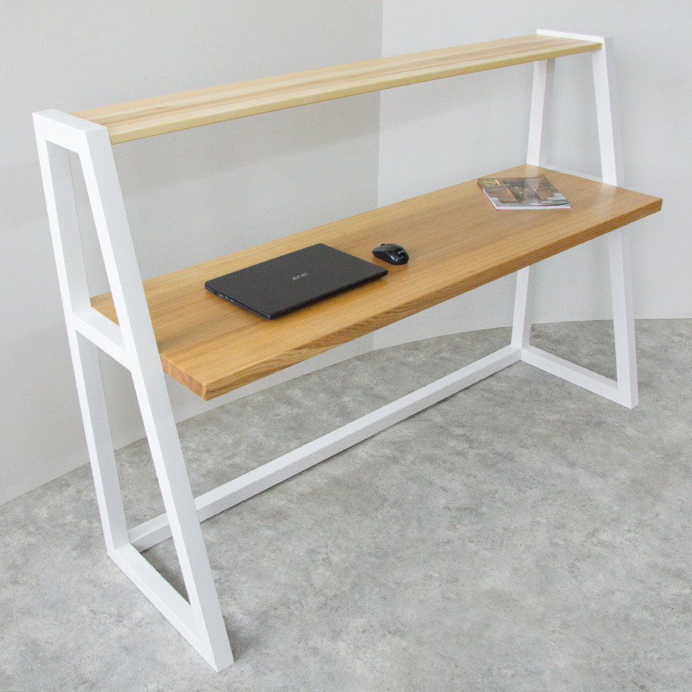 Письменный стол из массива дерева сканди купить заказать в москве с доставкой рф