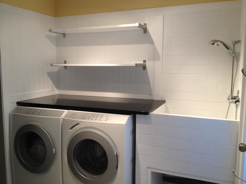 This is an example of a laundry room in Vancouver.
