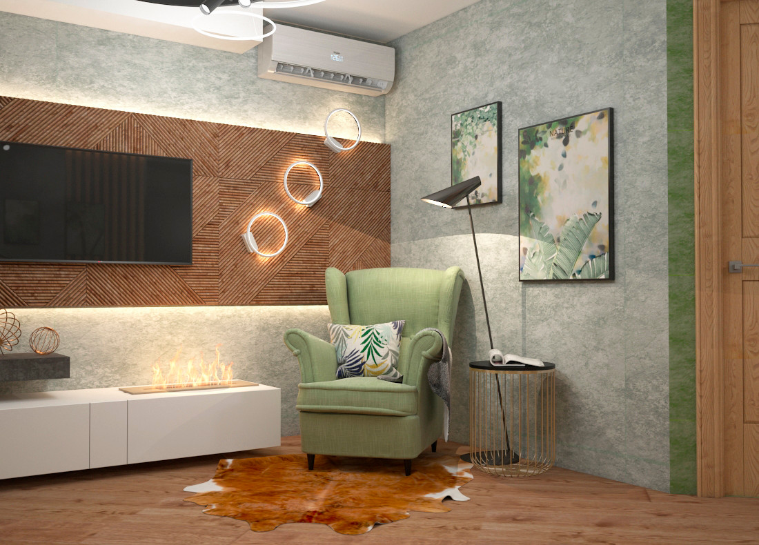 зелень в мегаполисе