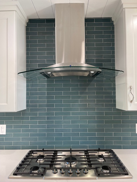 El Cerrito Hills Bright and Brick Kitchen