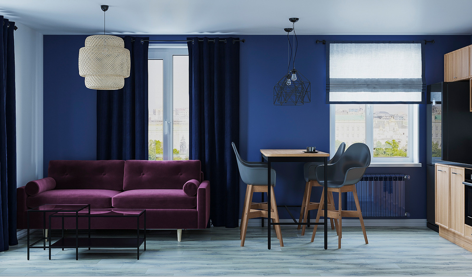 Квартира под сдачу "Черничный Щербет"