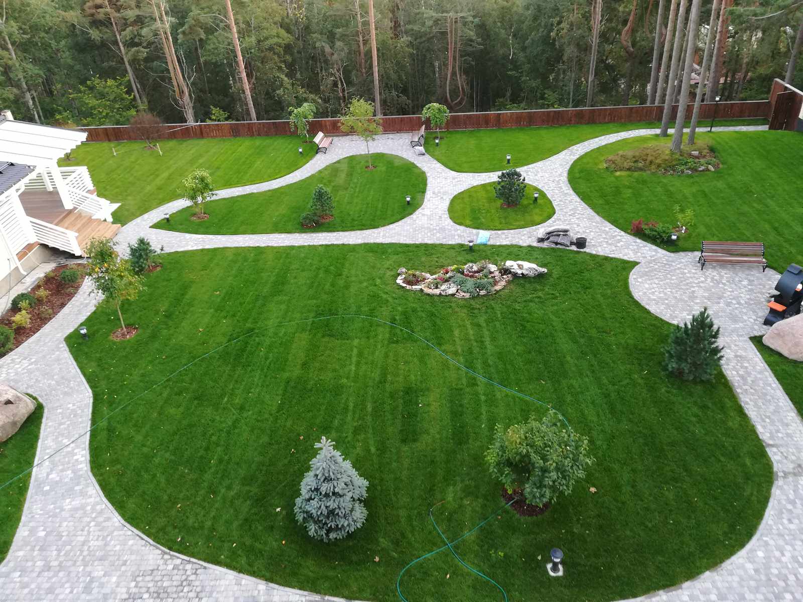 Ландшафтный дизайн загородного участка