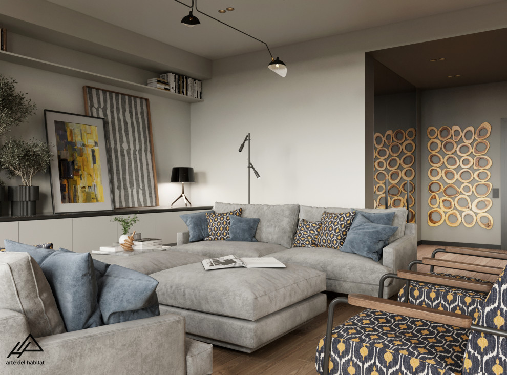 Dark modern interior in MSK