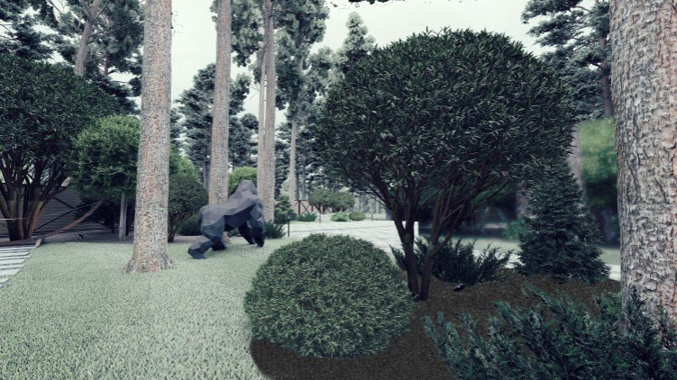 Ландшафт. Лесная погулка