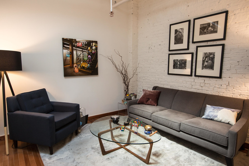 Inspiration for an eclectic home design remodel in New York