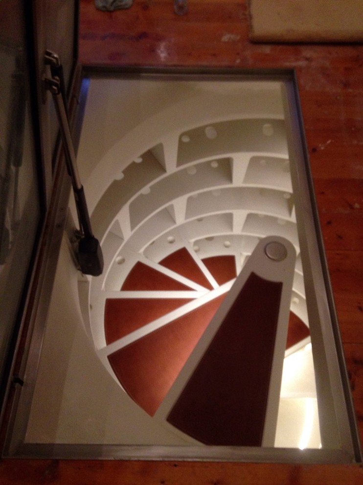 Inspiration for a modern wine cellar in Melbourne.