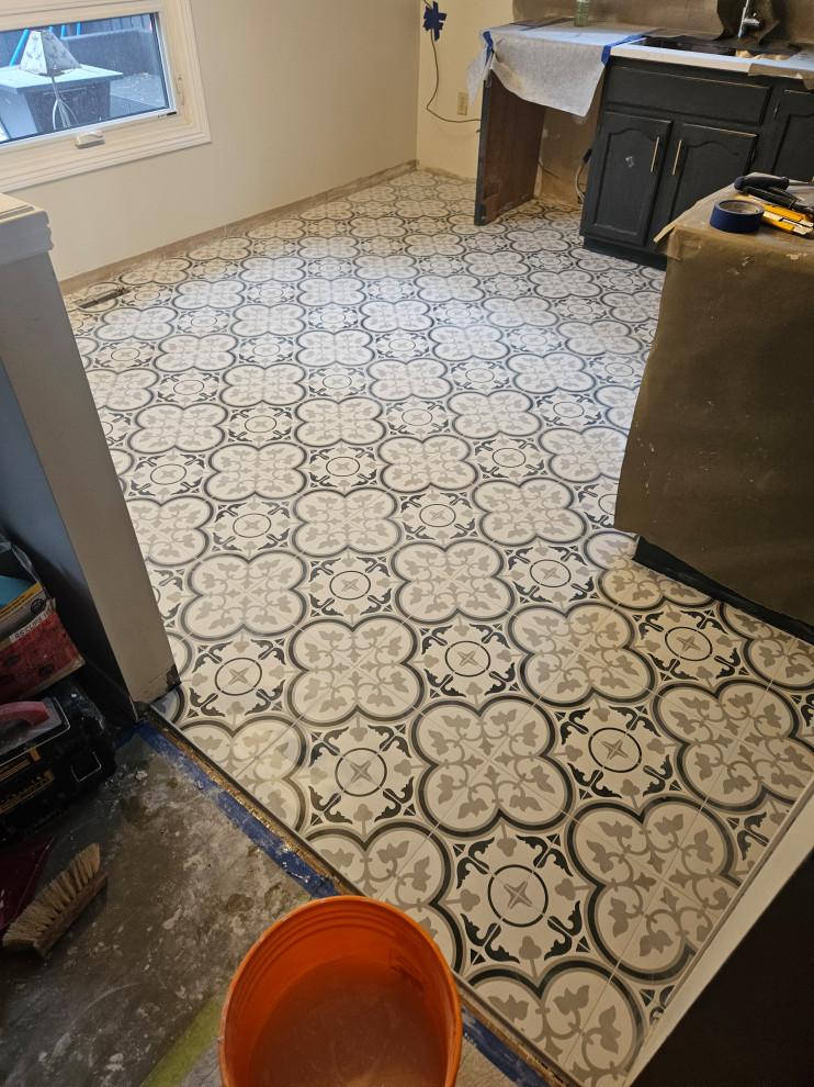 Kitchen Remodel (Floors & Backsplash)
