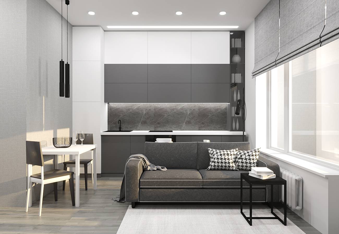 Квартира-студия 35 м2