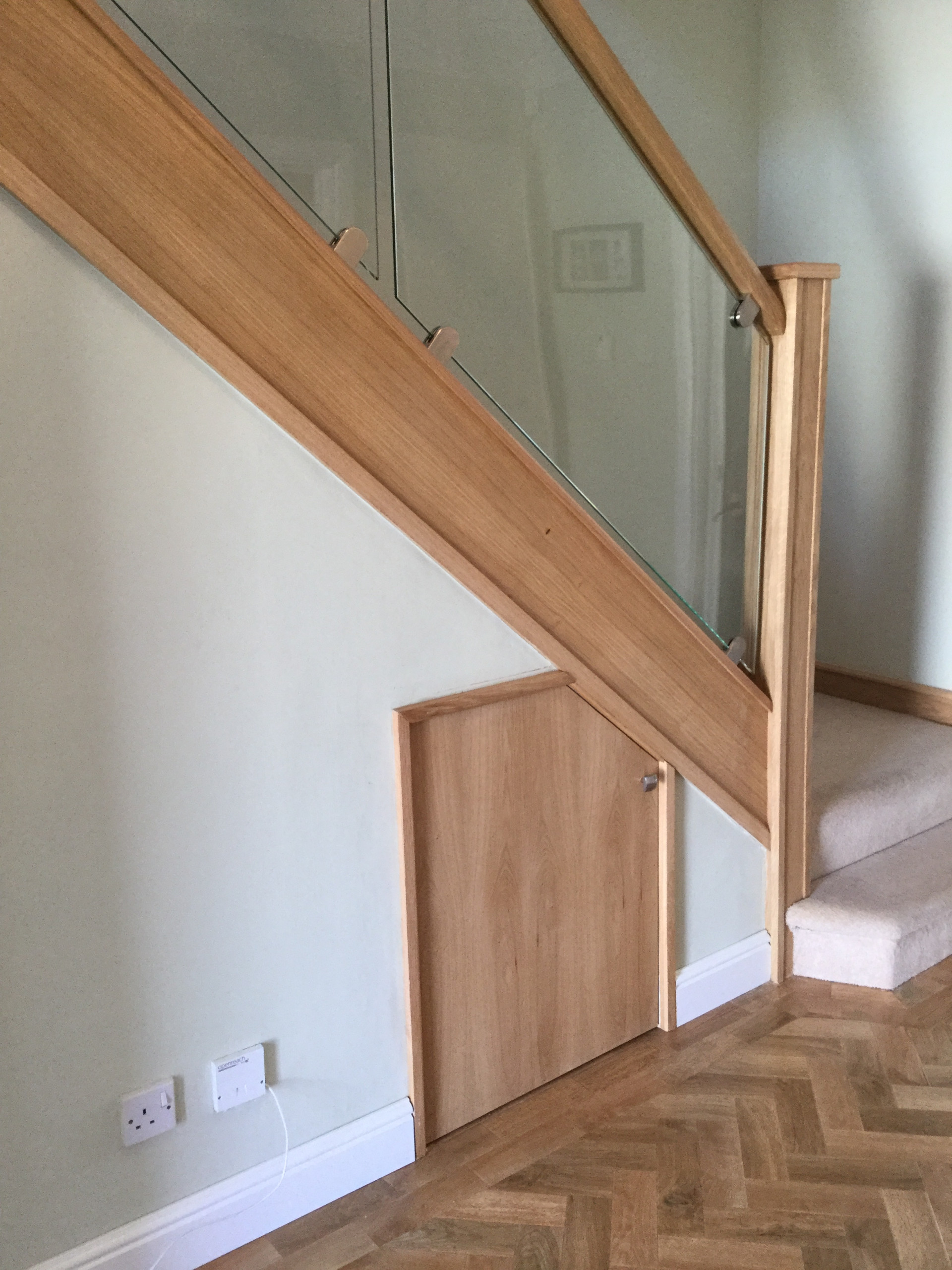 Oak Veneered Cupboard Doors