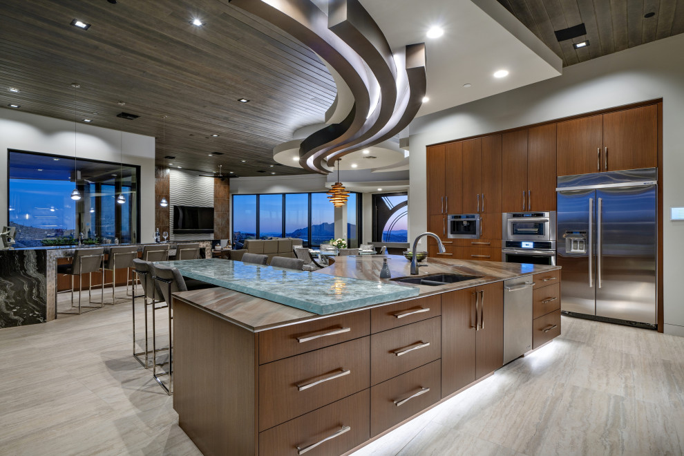 Desert Modern Elegance - Contemporary - Kitchen - Phoenix - by Celaya ...