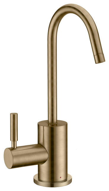 Whitehaus WHFH-H1010 Forever Hot Point of Use Modern Hot Water - Antique Brass