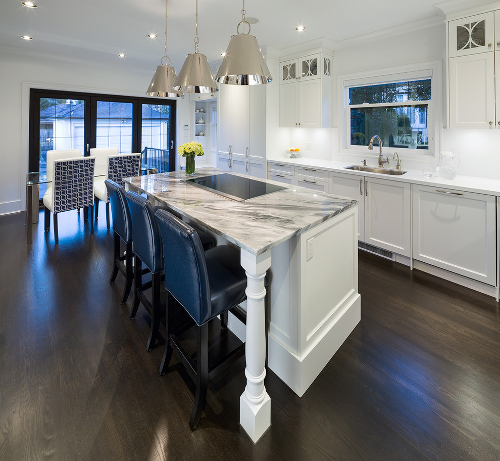 Photo of a transitional kitchen in Vancouver.