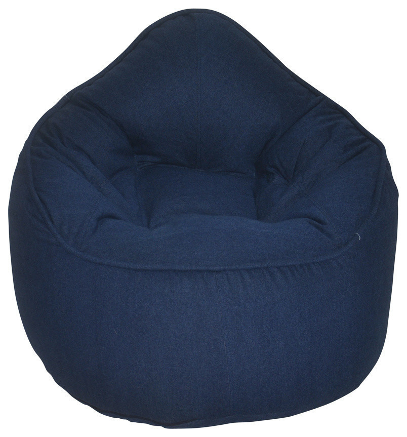 The Pod, Bean Bag Chair Contemporary Bean Bag Chairs by Luxe