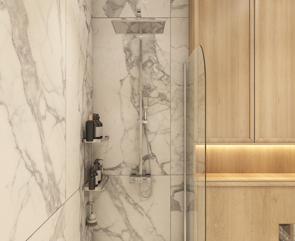 Дизайн-проект квартиры 45 м2 в стиле неоклассика