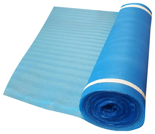Blue Underlayment, 100 sq.ft Roll Flooring by Yulf Design and Flooring