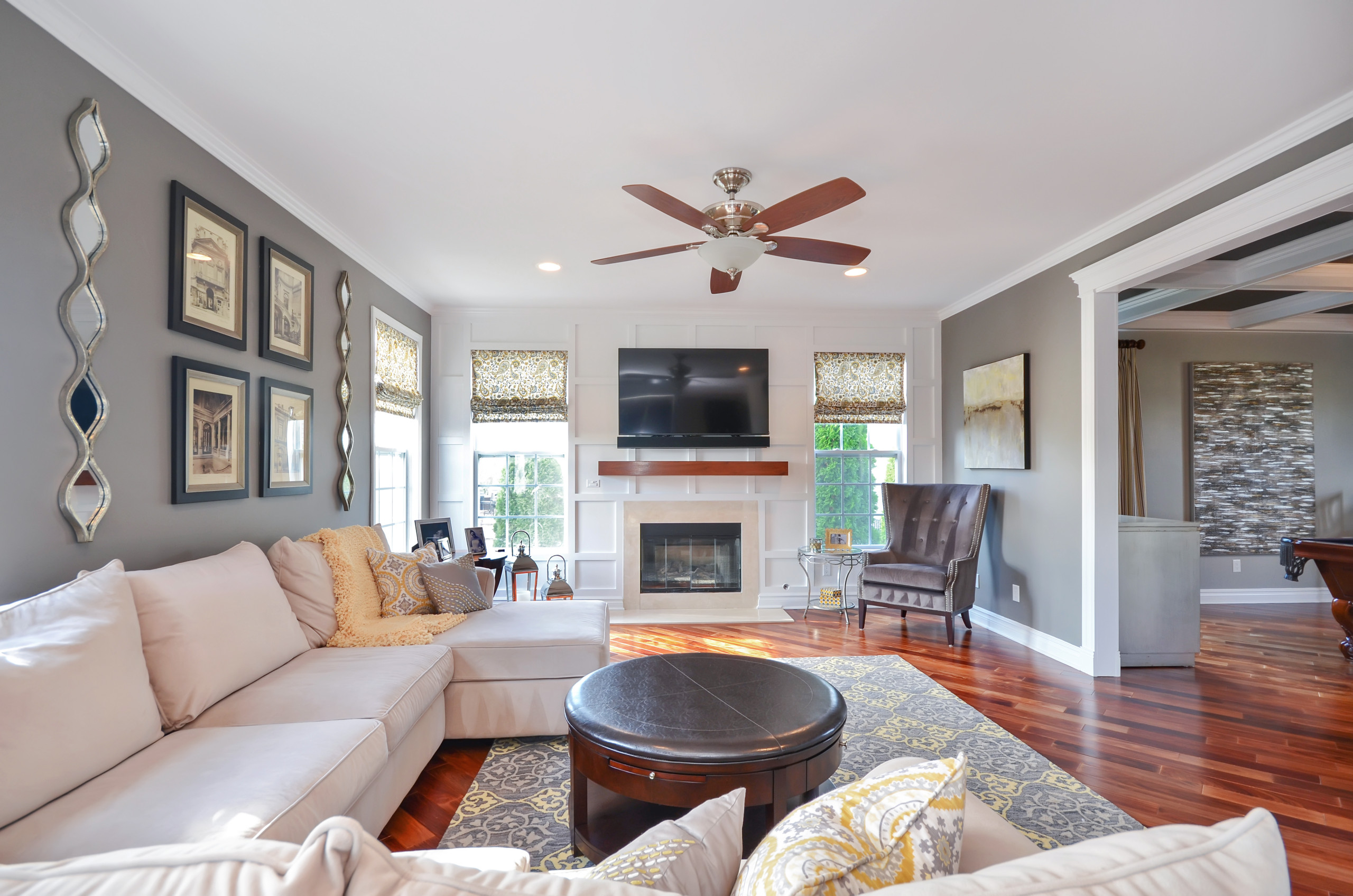 Family Room and Pool Room