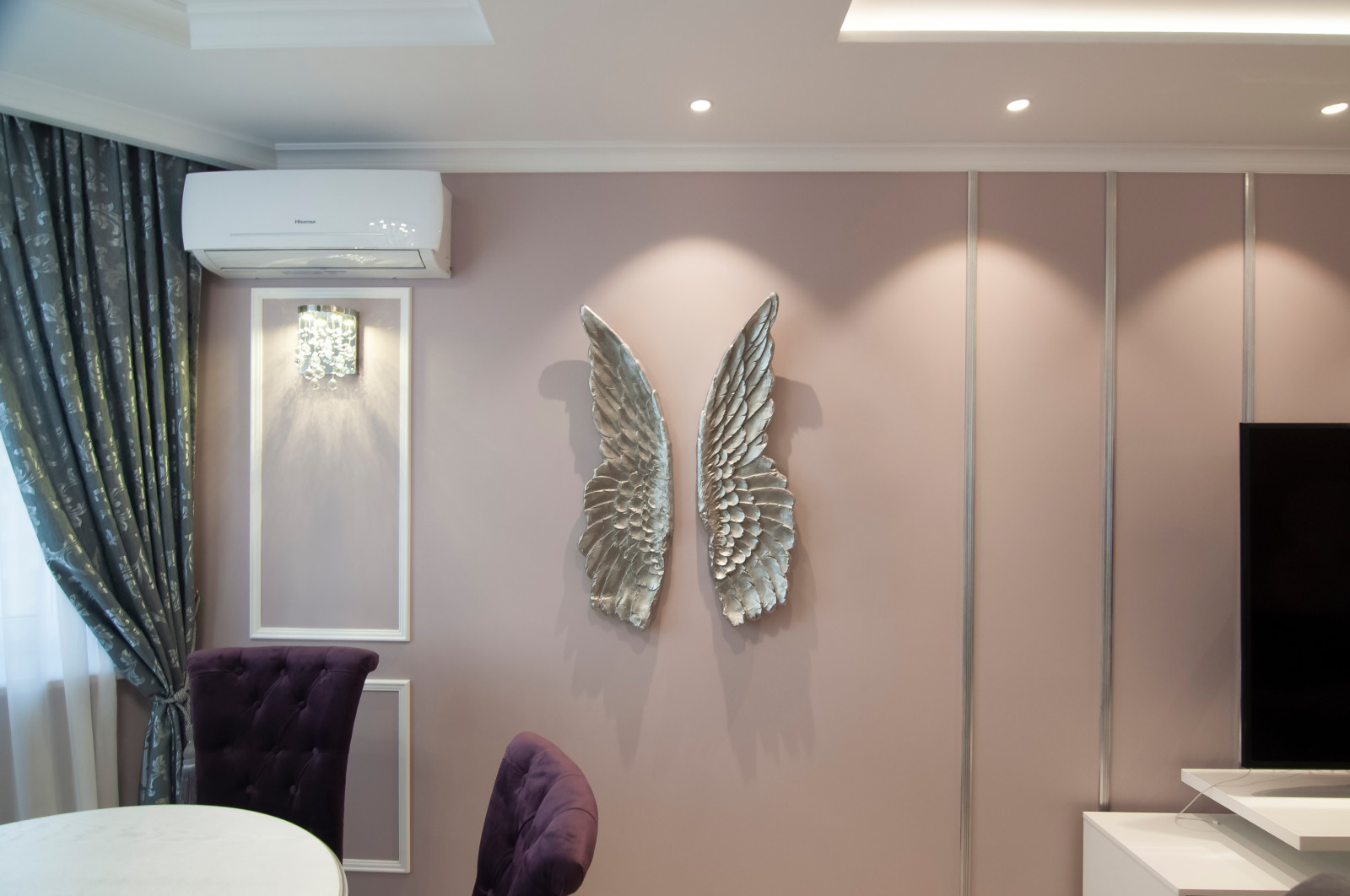 Оформление стен